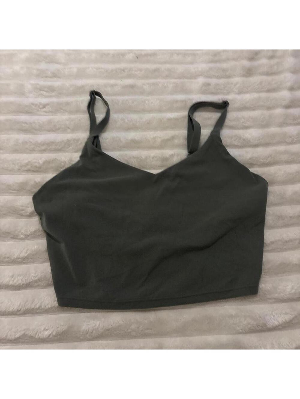 Athleta Women's Green and Grey Bra